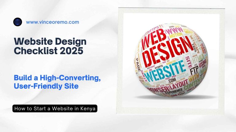 Website Design Checklist 2025 Build a High-Converting, User-Friendly Site